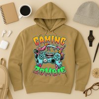 Funny Halloween Gaming Zombie Game Controller Hoodie