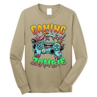 Funny Halloween Gaming Zombie Game Controller Long Sleeve Shirt