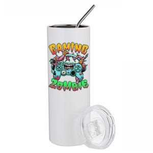 Funny Halloween Gaming Zombie Game Controller Stainless Steel Tumbler