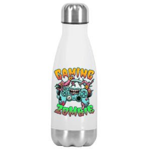 Funny Halloween Gaming Zombie Game Controller Stainless Steel Insulated Water Bottle