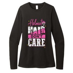 Field Hockey Goalie Helmet Hair Dont Care Great Gift Womens CVC Long Sleeve Shirt