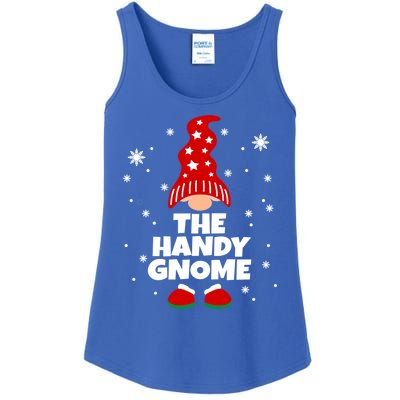 Funny Handy Gnome Family Matching Christmas Gift Ladies Essential Tank