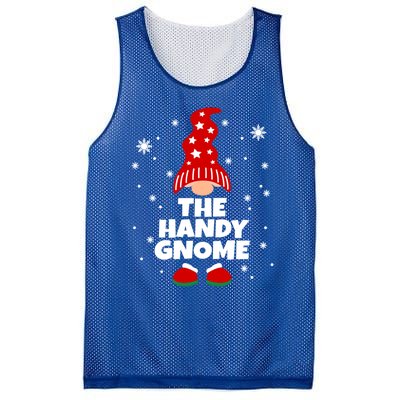 Funny Handy Gnome Family Matching Christmas Gift Mesh Reversible Basketball Jersey Tank