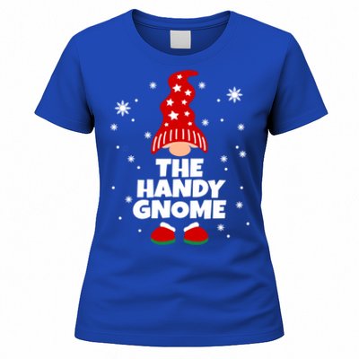 Funny Handy Gnome Family Matching Christmas Gift Women's T-Shirt