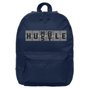 Funny Hustle Gifts Cool Humble Odometer 16 in Basic Backpack