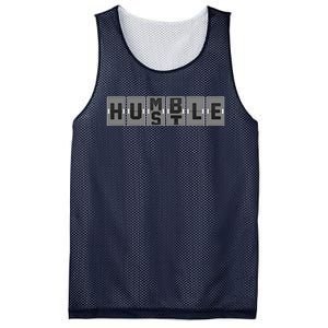 Funny Hustle Gifts Cool Humble Odometer Mesh Reversible Basketball Jersey Tank