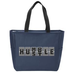 Funny Hustle Gifts Cool Humble Odometer Zip Tote Bag