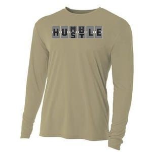 Funny Hustle Gifts Cool Humble Odometer Cooling Performance Long Sleeve Crew