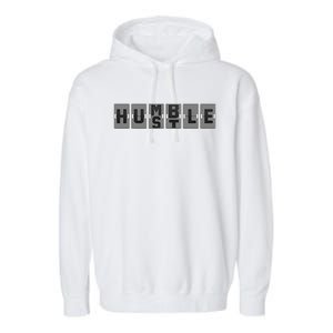 Funny Hustle Gifts Cool Humble Odometer Garment-Dyed Fleece Hoodie