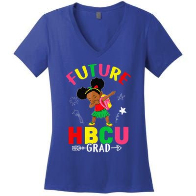 Future HBCU Grad Graduation HBCU Future College Student Women's V-Neck T-Shirt