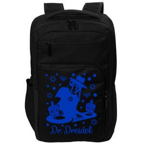 Funny Hanukkah Gift Dr Dreidel Chanukah Graphic Holiday Gift Impact Tech Backpack