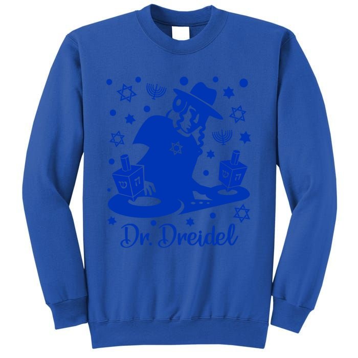 Funny Hanukkah Gift Dr Dreidel Chanukah Graphic Holiday Gift Sweatshirt