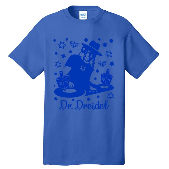 Funny Hanukkah Gift Dr Dreidel Chanukah Graphic Holiday Gift Tall T-Shirt