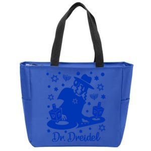 Funny Hanukkah Gift Dr Dreidel Chanukah Graphic Holiday Gift Zip Tote Bag