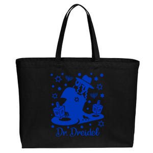 Funny Hanukkah Gift Dr Dreidel Chanukah Graphic Holiday Gift Cotton Canvas Jumbo Tote