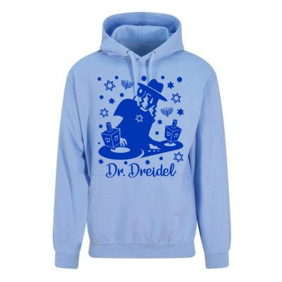 Funny Hanukkah Gift Dr Dreidel Chanukah Graphic Holiday Gift Unisex Surf Hoodie