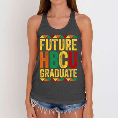 Future HBCU Graduate Historical Black College Alumni Women's Knotted Racerback Tank