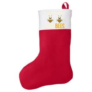 Funny Halloween Gift Look At My Boo Bees Funny Gift Felt Holiday Christmas Stocking