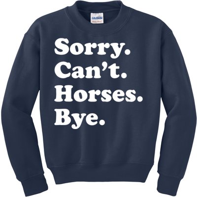 Funny Horse Gift For Men Women Boy Or Girl Kids Sweatshirt