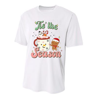 Festive Holiday Gingerbread Pajama Set Performance Sprint T-Shirt