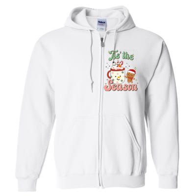 Festive Holiday Gingerbread Pajama Set Full Zip Hoodie