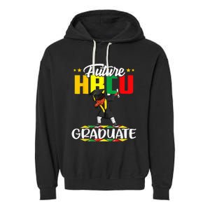 Future HBCU Graduate Afro Black College  Garment-Dyed Fleece Hoodie