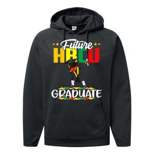 Future HBCU Graduate Afro Black College  Performance Fleece Hoodie