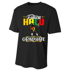 Future HBCU Graduate Afro Black College  Performance Sprint T-Shirt