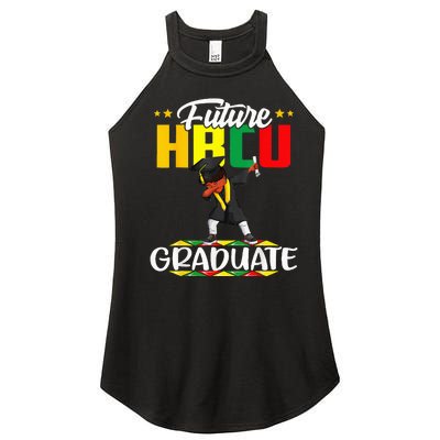 Future HBCU Graduate Afro Black College  Women’s Perfect Tri Rocker Tank