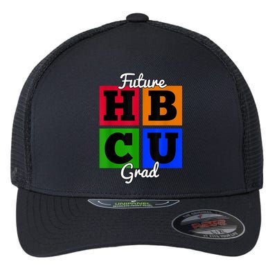 Future HBCU Grad For Kidss And Teens Flexfit Unipanel Trucker Cap