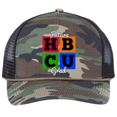 Future HBCU Grad For Kidss And Teens Retro Rope Trucker Hat Cap