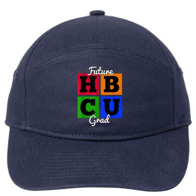 Future HBCU Grad For Kidss And Teens 7-Panel Snapback Hat