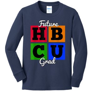 Future HBCU Grad For Kidss And Teens Kids Long Sleeve Shirt