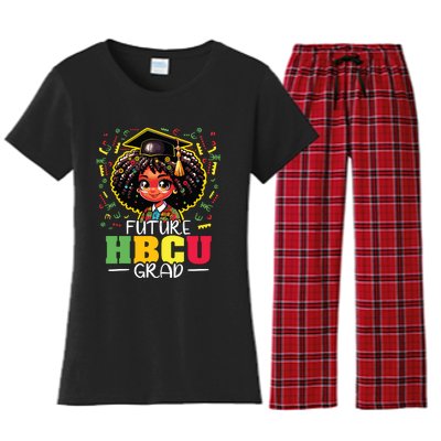 Future Hbcu Grad Black Girl Graduation Hbcu Women's Flannel Pajama Set