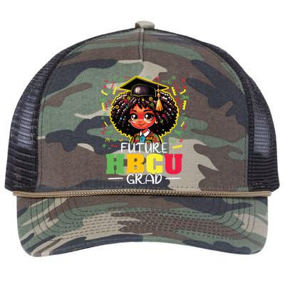 Future Hbcu Grad Black Girl Graduation Hbcu Retro Rope Trucker Hat Cap