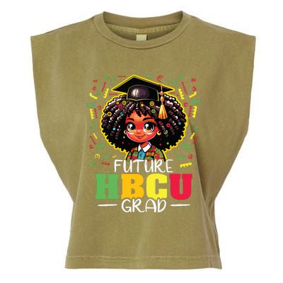 Future Hbcu Grad Black Girl Graduation Hbcu Garment-Dyed Women's Muscle Tee