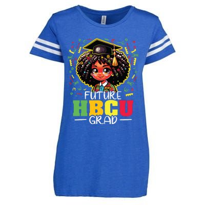 Future Hbcu Grad Black Girl Graduation Hbcu Enza Ladies Jersey Football T-Shirt