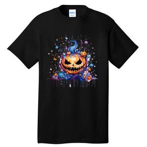 Funny Halloween Goblin Pumpkin Tall T-Shirt