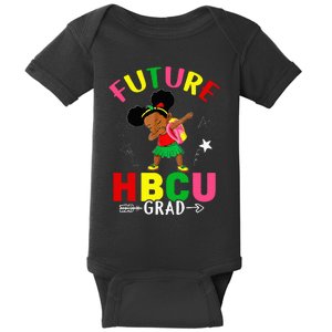 Future HBCU Grad Girl Graduation HBCU Future College Student Baby Bodysuit