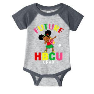 Future HBCU Grad Girl Graduation HBCU Future College Student Infant Baby Jersey Bodysuit