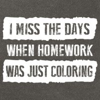 Funny Homework Gift Trending Gift For N And Funny Gift Cotton Canvas Backpack