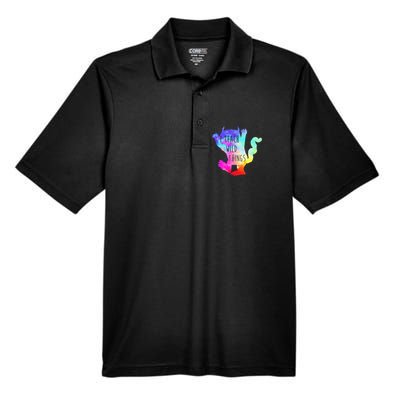 Funny Halloween Gifts for Wild Monster Lovers Men's Origin Performance Piqué Polo