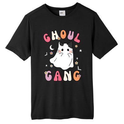 Funny Halloween Ghoul Gang Groovy Hey Boo Pumpkin Cat Lover Gift Tall Fusion ChromaSoft Performance T-Shirt