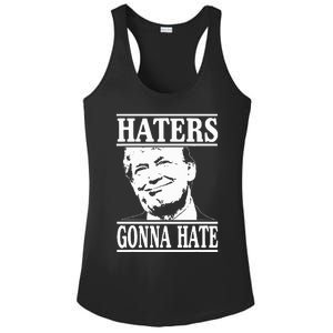 Funny Haters Gonna Hate Donald Trump President Ladies PosiCharge Competitor Racerback Tank