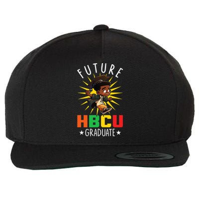 Future HBCU Grad Black History Black College Juneteenth Wool Snapback Cap