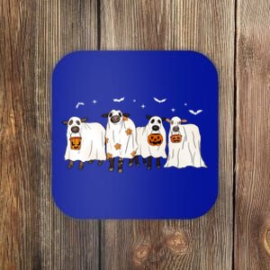 Funny Halloween Ghost Cows Trick Or Treat Cow Lover Cool Gift Coaster