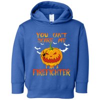 Firefighter Halloween Gift Scary Firefighter Costume Cute Gift Toddler Hoodie