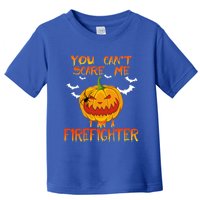 Firefighter Halloween Gift Scary Firefighter Costume Cute Gift Toddler T-Shirt