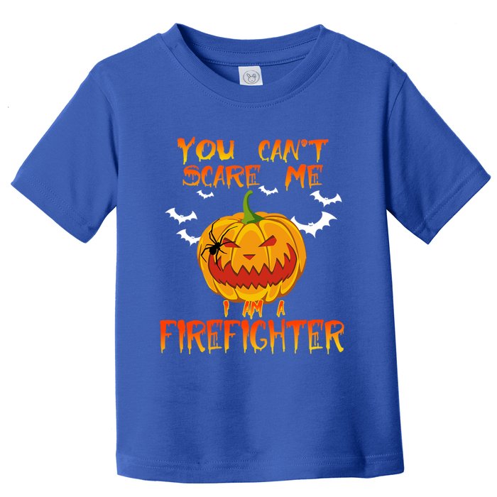 Firefighter Halloween Gift Scary Firefighter Costume Cute Gift Toddler T-Shirt