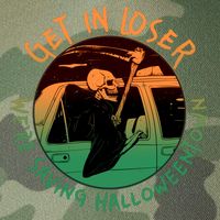 Funny Halloween Get In Loser We're Saving Halloweentown Grim Reaper Skeleton Legacy Tie Dye Trucker Hat